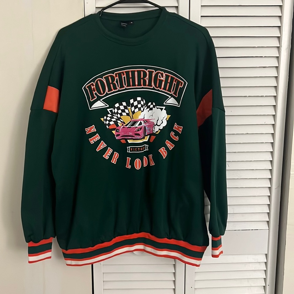 Beautiful green sweater never use